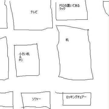 部屋の見取り図2