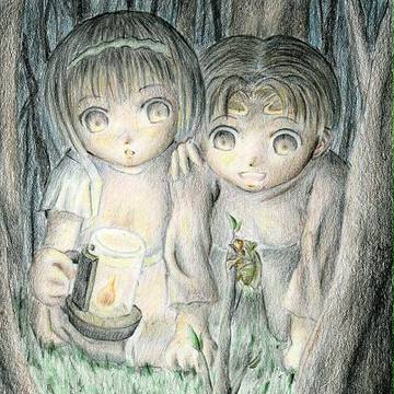 幼い2人