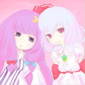 レミリアとパチュリー