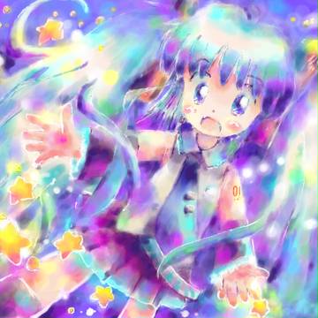 初音ミクの☆。。。 ☆。。。 ☆。。。