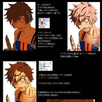 自己流塗りメイキング