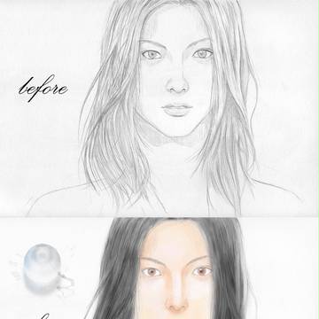 【企画】線画と完成をならべてみよう【劇的ビフォーアフター】