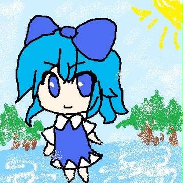 マウスでちるの描いてみた
