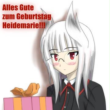 ハイデさん誕生日おめでとう