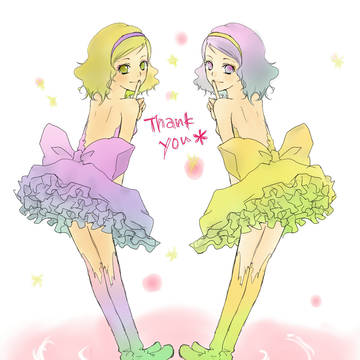 拍手絵