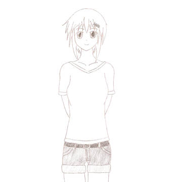 桜衣瑠依01（しましまニーソver.）
