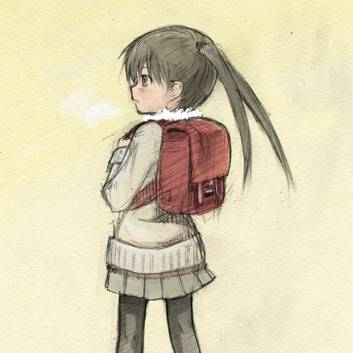 たまたま見かけた小学生