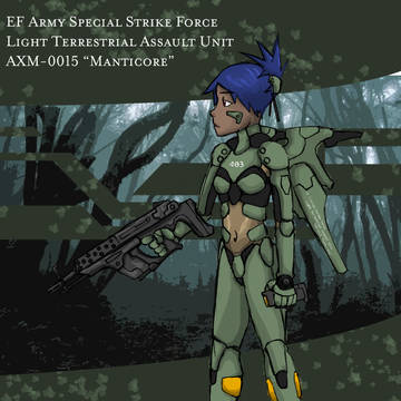 Armored Angel Manticore