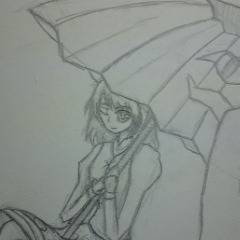 小傘を描いてみた