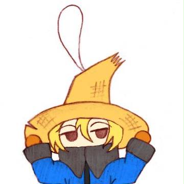 黒魔マスコット。