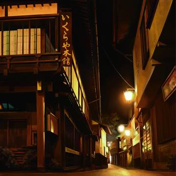 とある温泉街