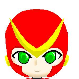 ねんどろいどのテンプレでクイックマンを描いてみた