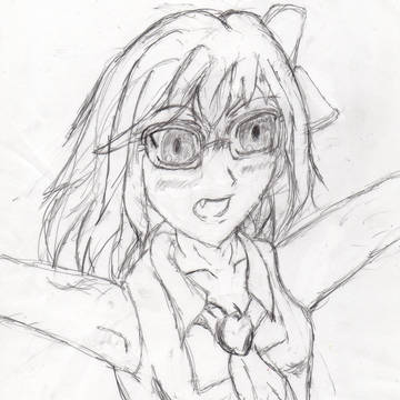 ルーミア(ラフ画)