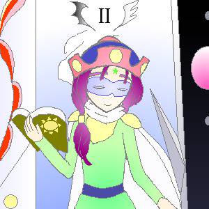 アニメ・ビックリマン2000でタロット II 女教皇