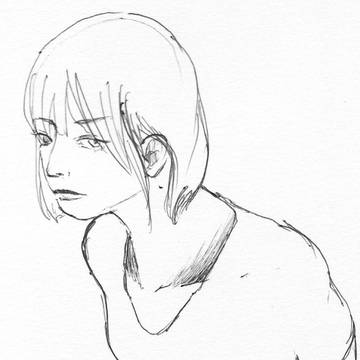 疑う女
