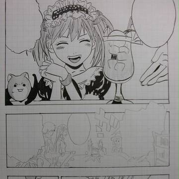 ロザリオとバンパイア　原作模写