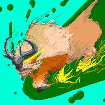 ガウシカはしる