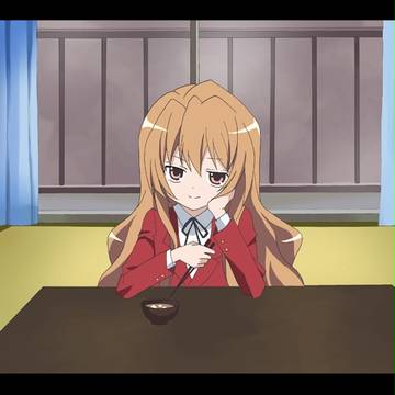 さっさとよそいなさいよ