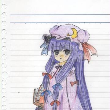 手書きパチュリー