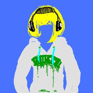 blue