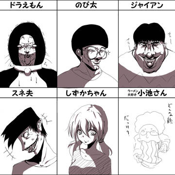 ドラえもん描いてみた