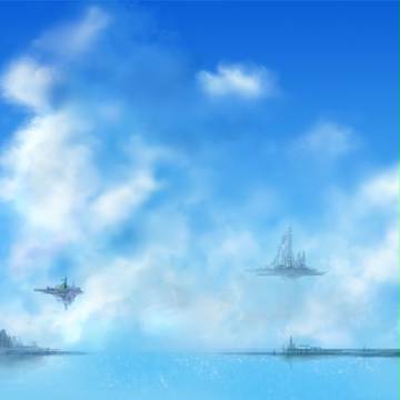 Sea fog city