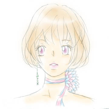 ショートボブの女の子