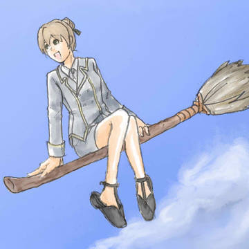 【まほがく】飛行訓練