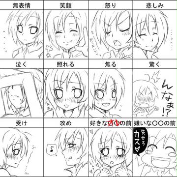 ＭＥＩＫＯで表情練習ぽい物