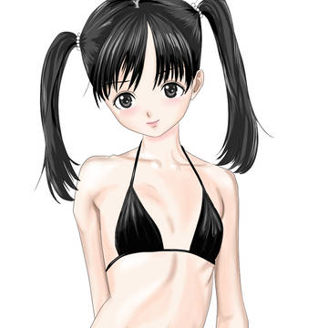 水着少女