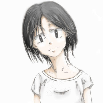 黒髪の女の子