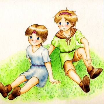草原の妖精さん