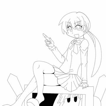 ベッキー 線画Ver.