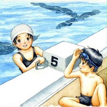 プールサイド