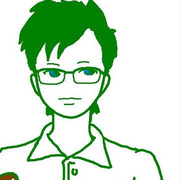 生メガネと生茶