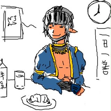 朝である＾＾