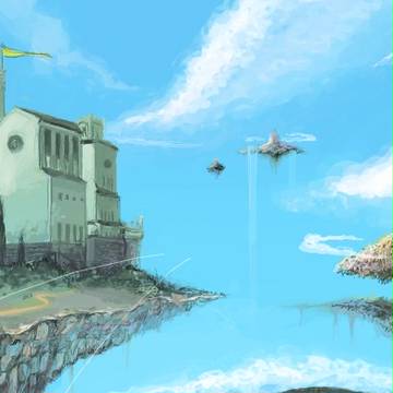 空の島街