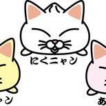 にくニャン　あんニャン　かれーニャン