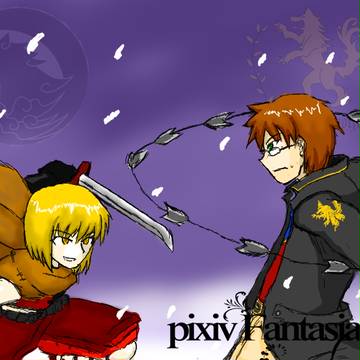 【PFⅢ】エンカウント！【二匹の狼】