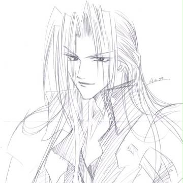 らくがき　セフィロス