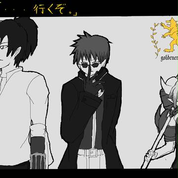 【PFⅢ】"行くぞ "【金色狼傭兵団】