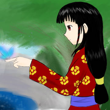 きもの　の　おんなのこ