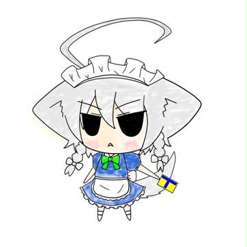 【塗ってみた】いぬさくやさん