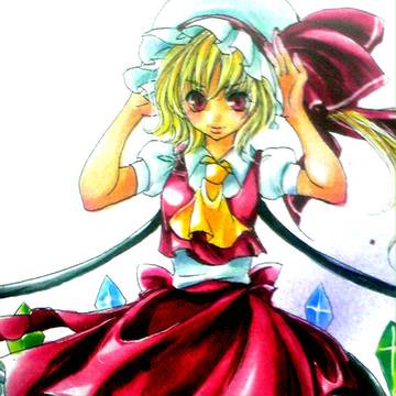 色紙『しっぽフラン２』