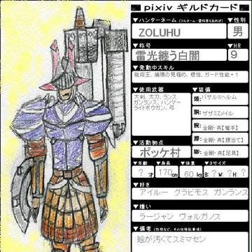 【pixivギルドカード】 ZOLUHU