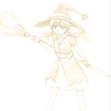 ハロウィン女の子