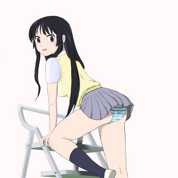 澪＋縞パン＝？(差分）