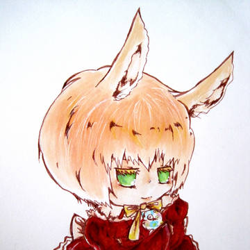 ウサギの仔
