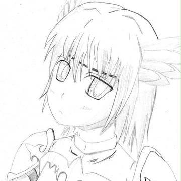 鉛筆描き