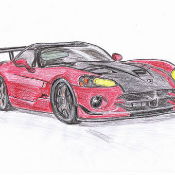 ダッジ バイパー ACR カラー